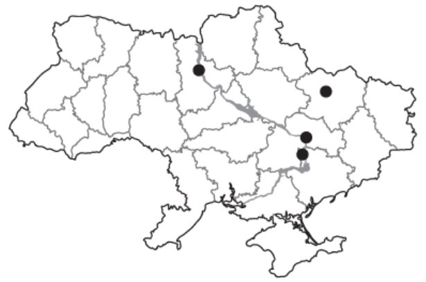 На карті України позначено центри - Відповіді до тестів